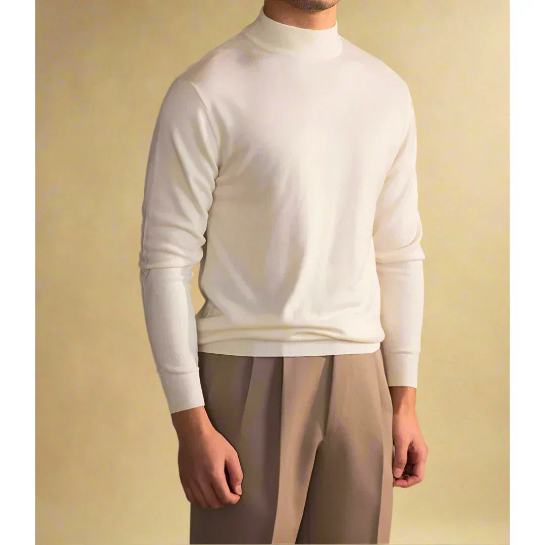 Old Money Cashmere Turtleneck Sweater